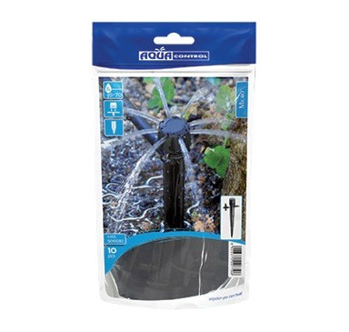 Gotero SPIDER-R con estaca - Caudal regulable 0 - 70 l/h....