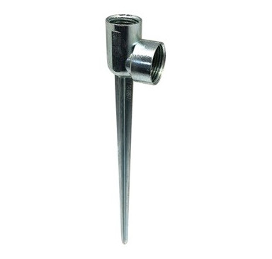 Pincho porta-aspersor - simple - Zamac - RH 3/4” - RH 1/2”