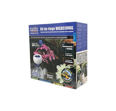 Kit de riego vacacional - Programador + Bomba + accesorios