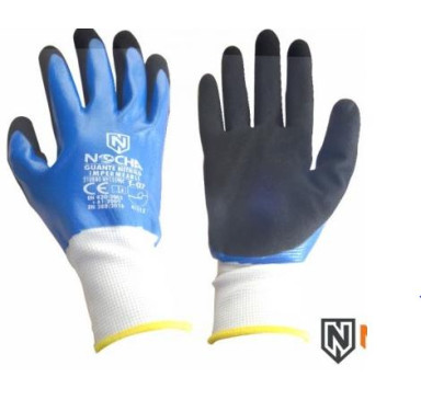 Guante nitrilo impermeable T-8