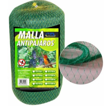 Malla Antipajaros 2 x 10 N.CH