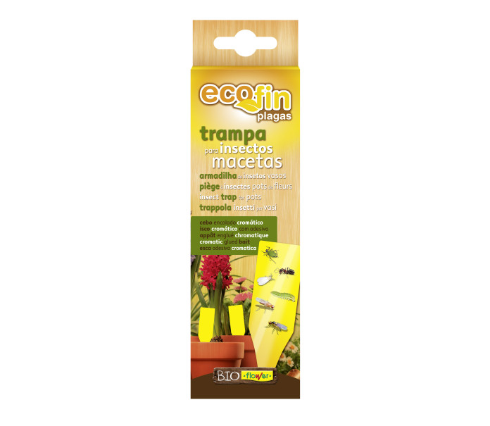 ECOFIN TRAMPA PARA INSECTOS MACETAS