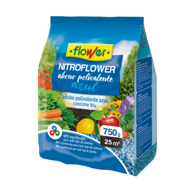 ABONO NITROFLOWER AZUL 750GR
